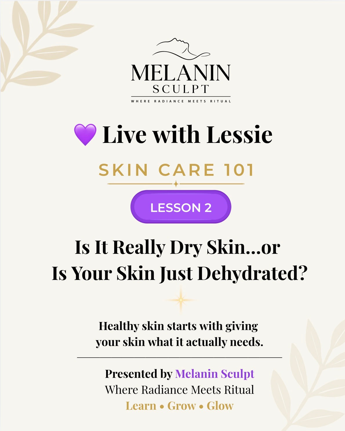 Is It Really Dry Skin… or Is Your Skin Just Dehydrated? | Skin Care 101 – Lesson 2