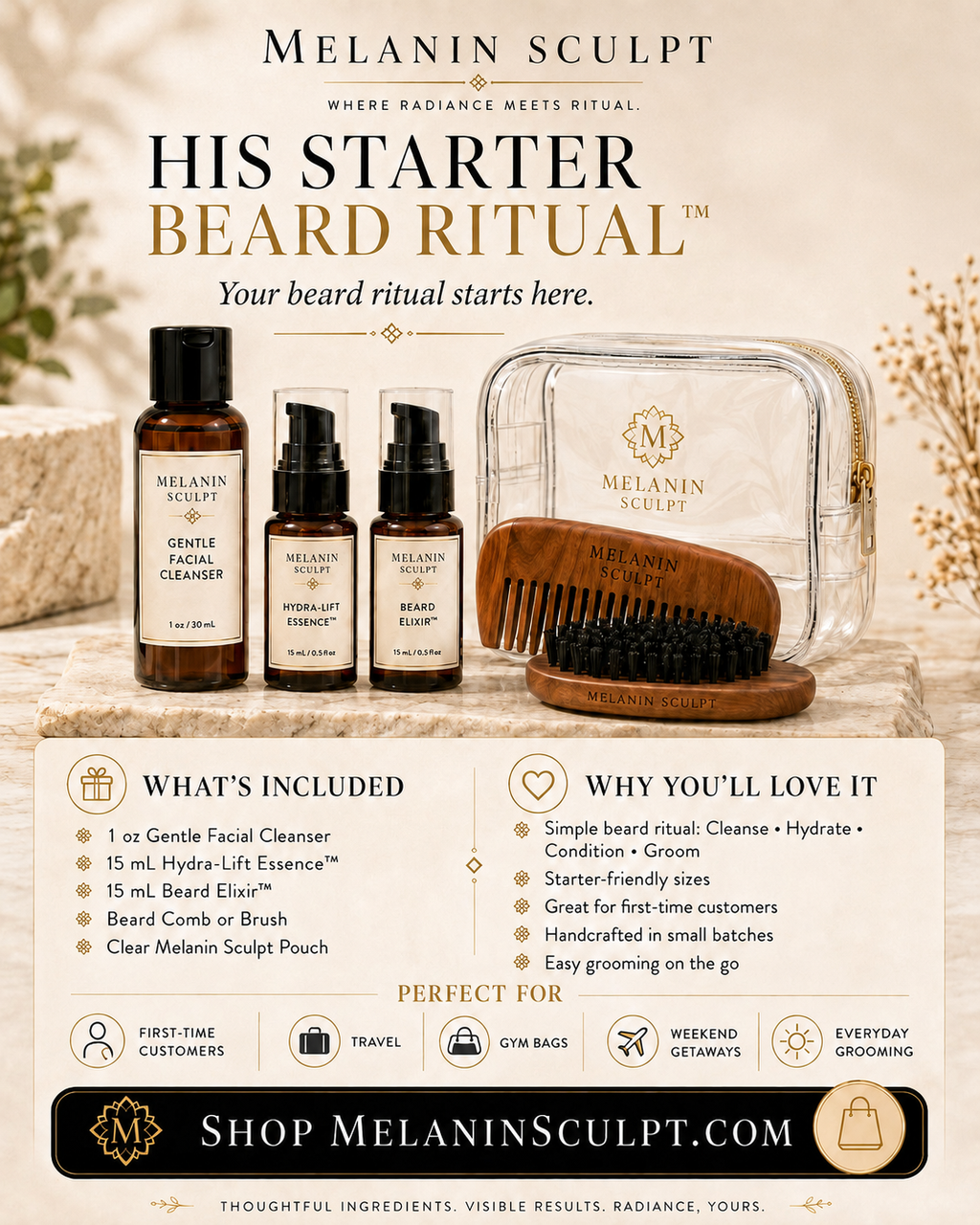 His Starter Beard Ritual™