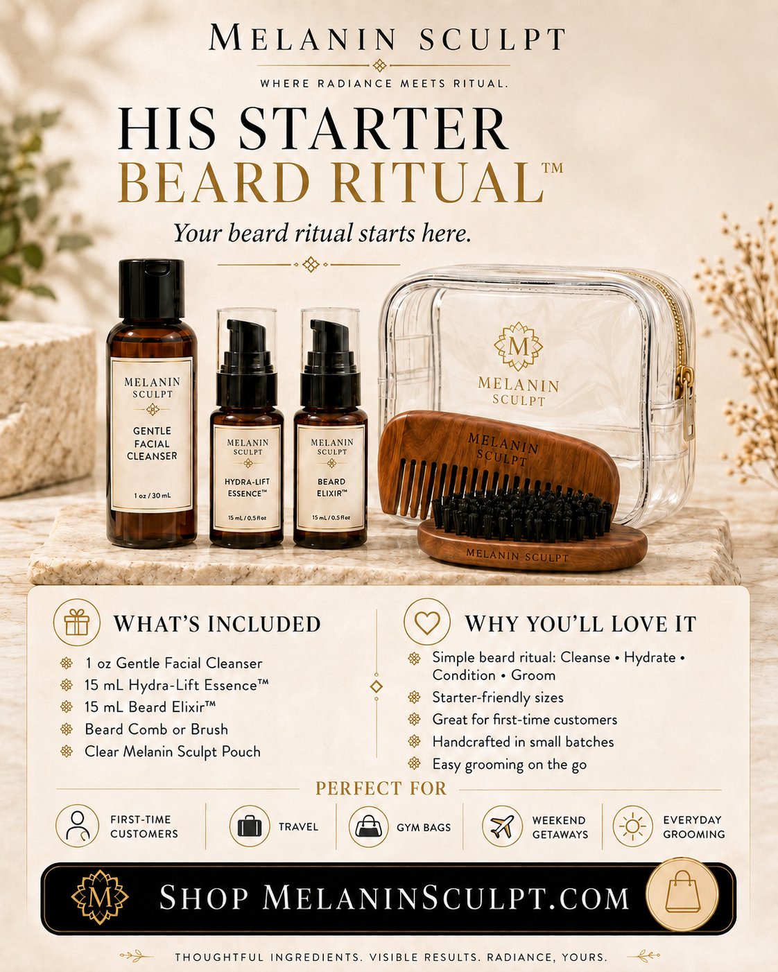 His Starter Beard Ritual™
